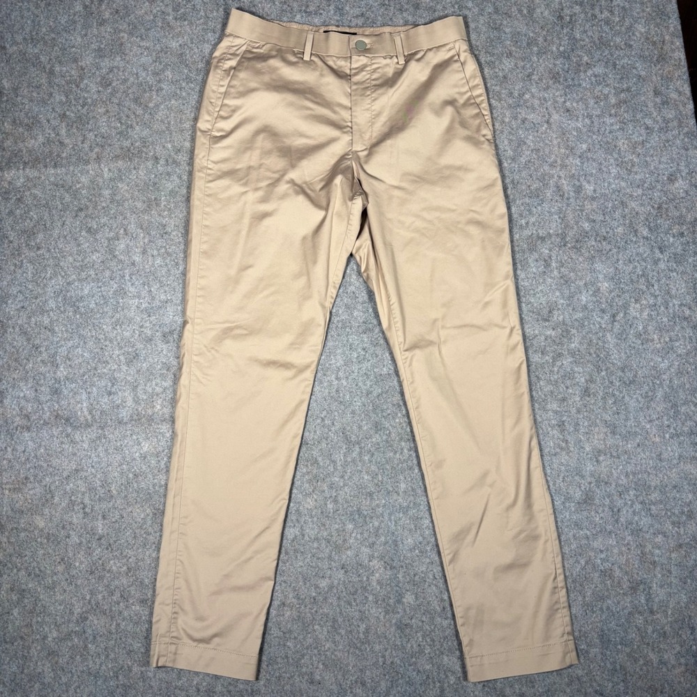Banana Republic Chino Pants Mens 31x32 Khaki Slim Core Temp 603132-03 Workwear